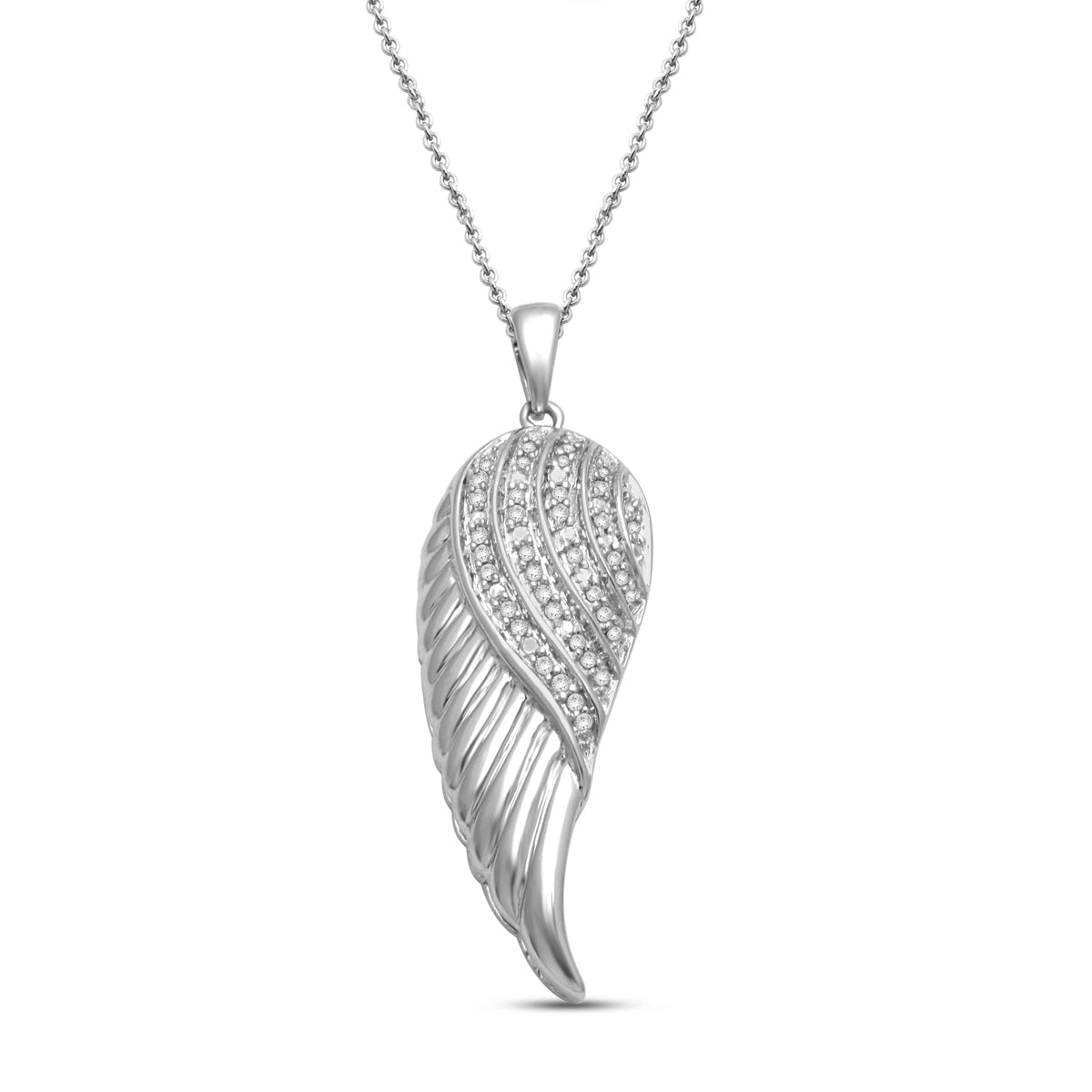 Diamonds Angel Wing Pendant