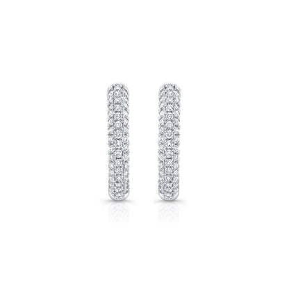 Chelsea Inside Out Lab Diamond (Silver) Earrings